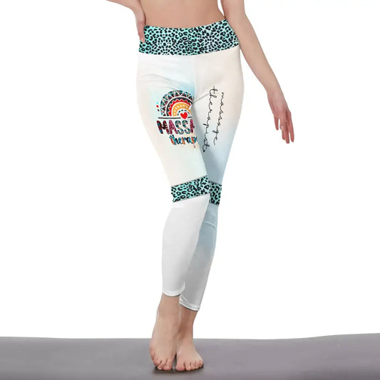 Women Clothing Massage Therapist Sportwear Legging Pants For S