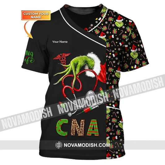 Women Shirt Cna Christmas Life T-Shirt Nurse Hoodie For Nurses / S