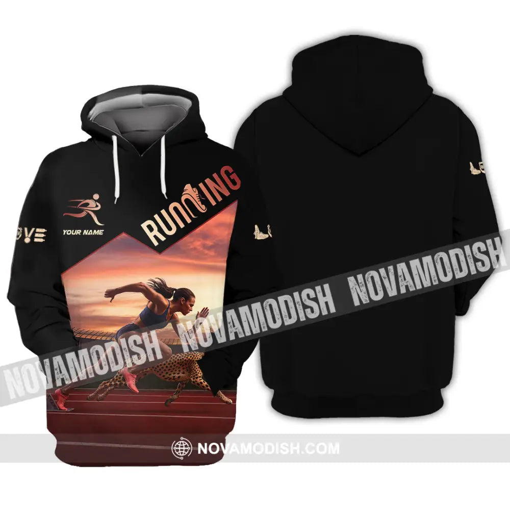 Women Shirt - Custom Love Running Player Shirt Hoodie / S T-shirt