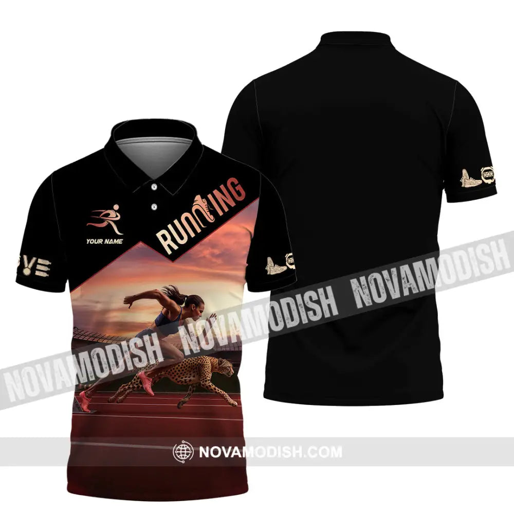 Women Shirt - Custom Love Running Player Shirt Polo Shirt / S T-shirt
