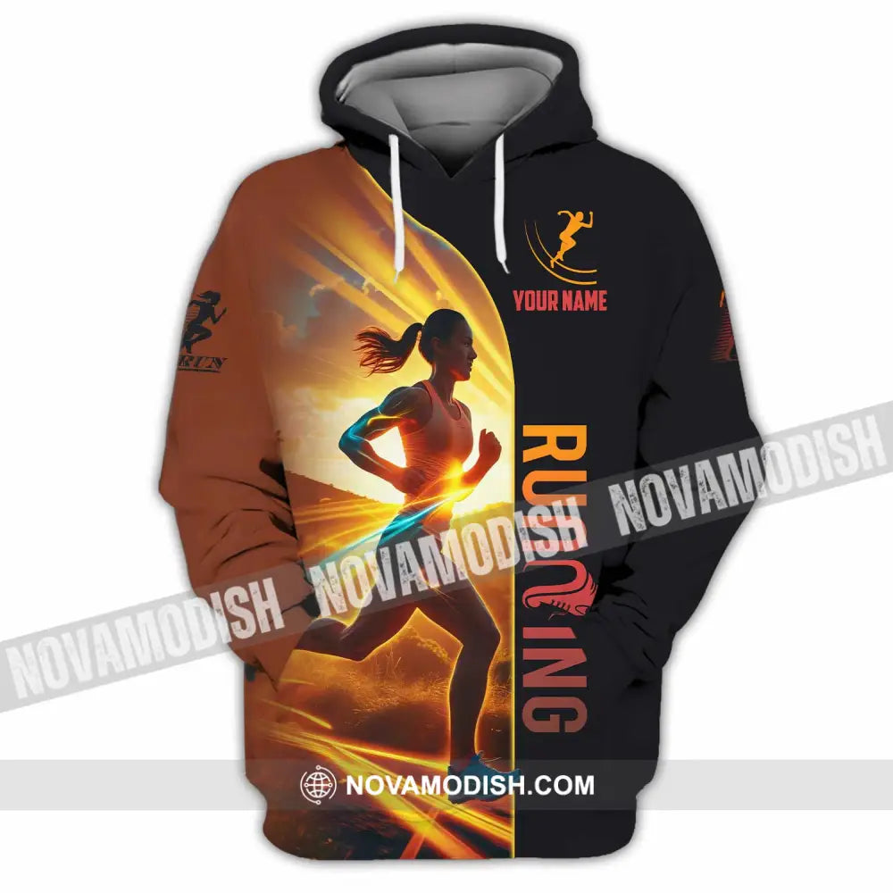 Women Shirt - Custom Running Shirt Hoodie / S T-shirt