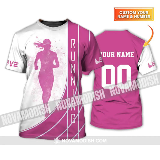 Women Shirt - Custom Running Lover Shirt T-shirt