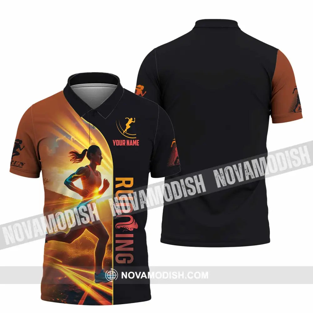 Women Shirt - Custom Running Shirt Polo Shirt / S T-shirt