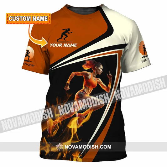 Women Shirt - Custom Running Women Runner Shirt T-shirt