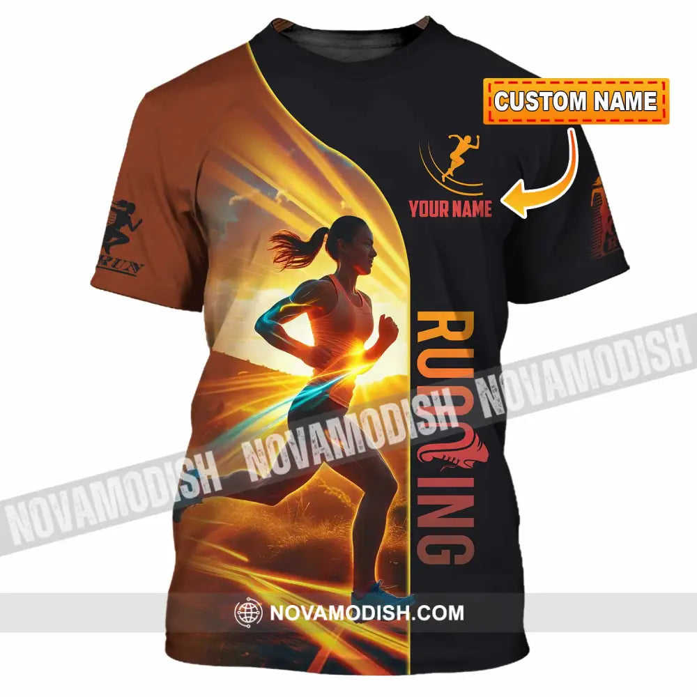 Women Shirt - Custom Running Shirt T-shirt