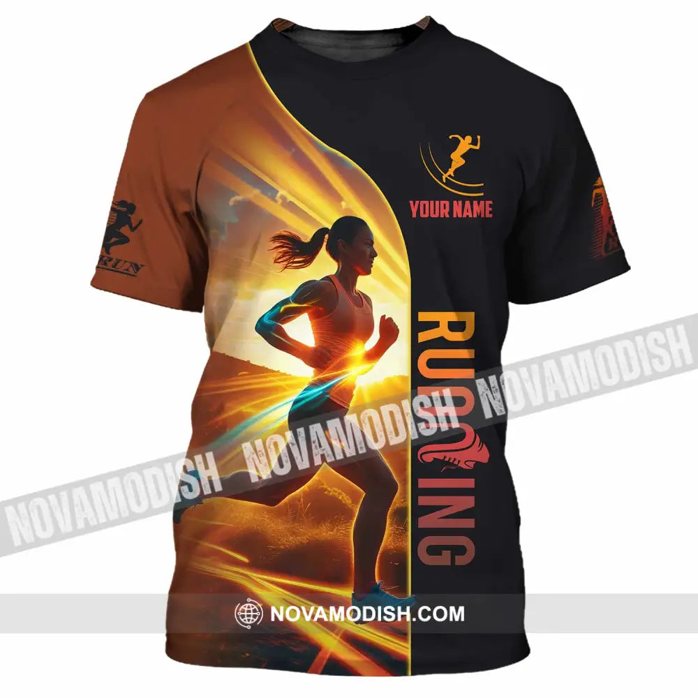 Women Shirt - Custom Running Shirt T-Shirt / S T-shirt