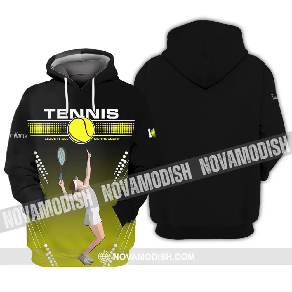 Women Shirt - Custom Tennis Player Sport Shirt Hoodie / S T-shirt