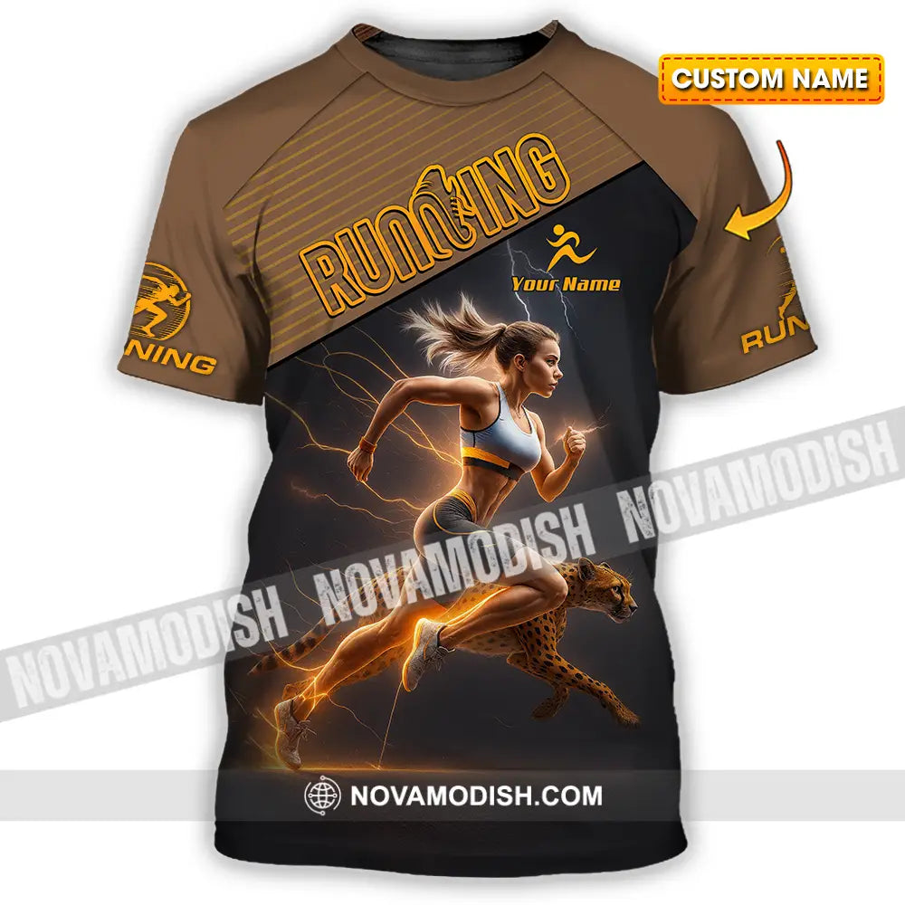 Women Shirt - Custom Woman Running Shirt T-shirt