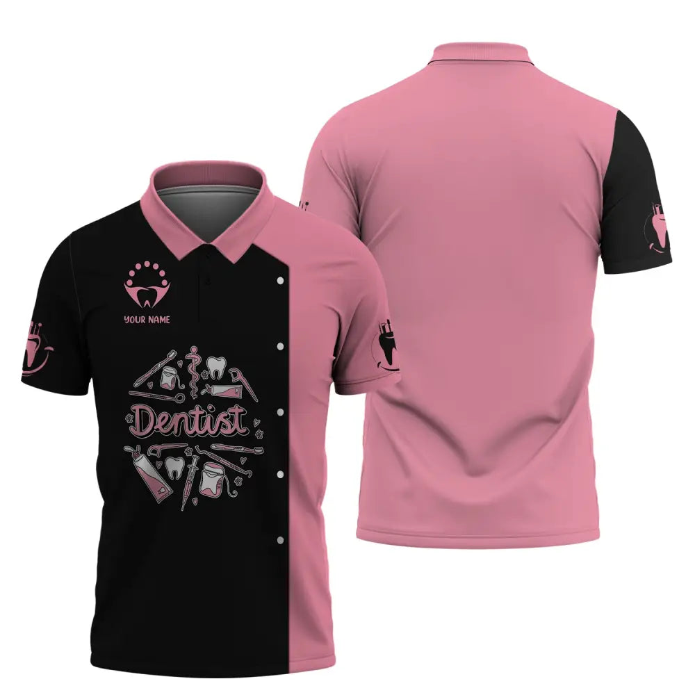 Women Shirt Dental Dentist Hoodie Sportwear Polo / S T-Shirt