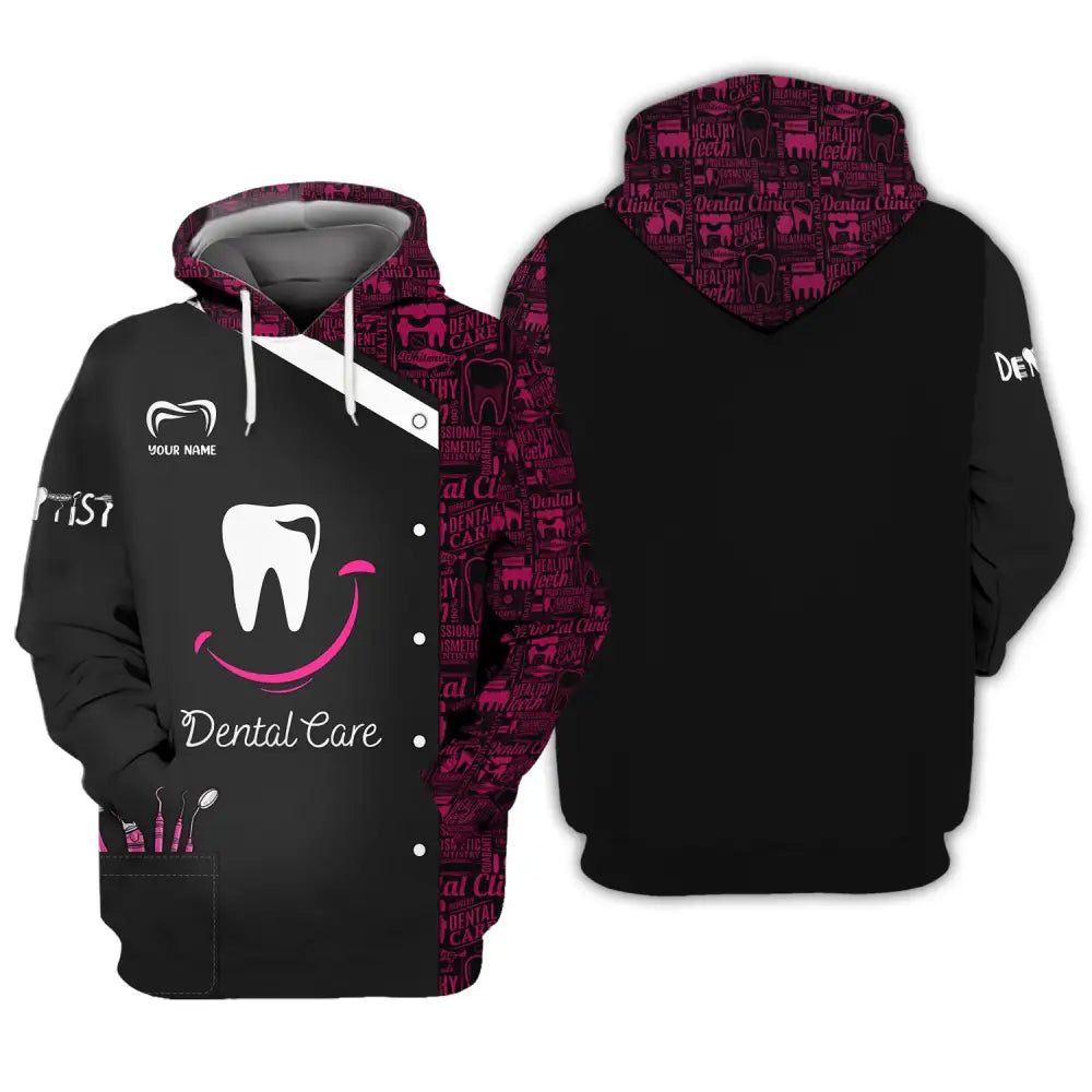 Women Shirt Dental Dentist Hoodie Sportwear / S T-Shirt