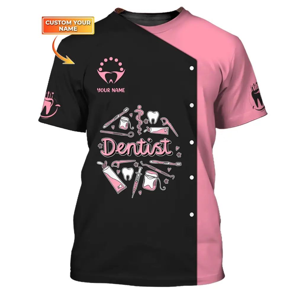 Women Shirt Dental Dentist Hoodie Sportwear T-Shirt / S