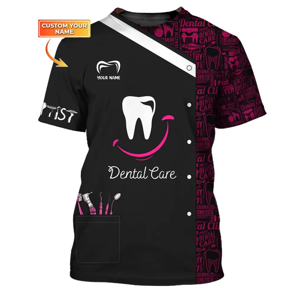 Women Shirt Dental Dentist Hoodie Sportwear T-Shirt / S