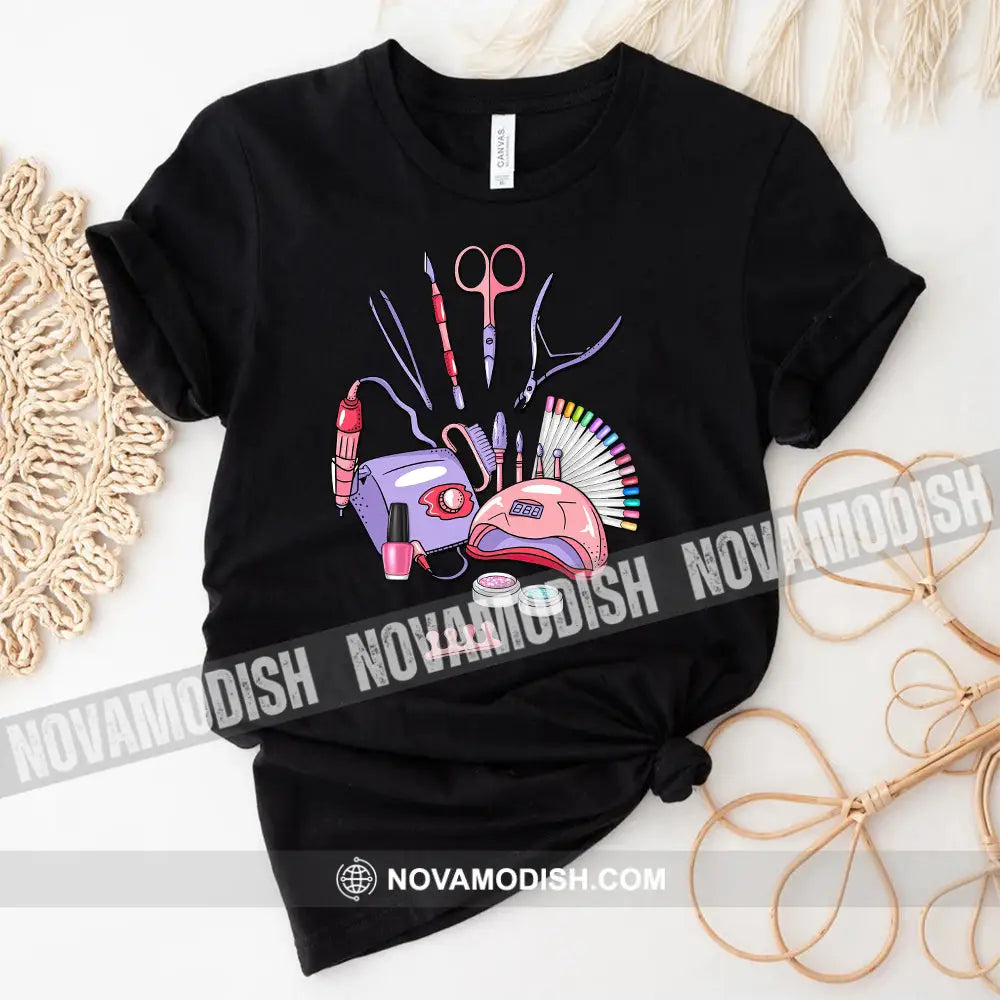Women’s Nail Technician Shirt Apparel
