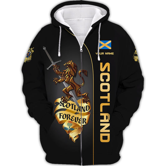 Unisex Shirt, Custom Scotland Shirt, Scotland Forever, Scotland T-Shirt, Scotland Clothing