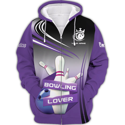 Custom Unisex Polo Shirt, Bowling T-Shirt, Bowling Lover, Gift For Bowling Players