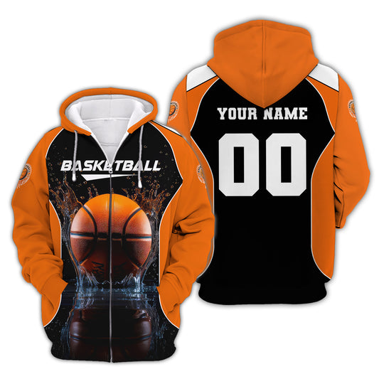 Unisex Shirt, Custom Name Basketball T-Shirt, Basketball Shirt, Gift For Basketball Player