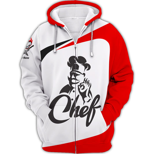 Unisex Shirt, Custom Name Chef Shirt, Chef Hoodie, Chef Polo, Gift for Cooking Lovers