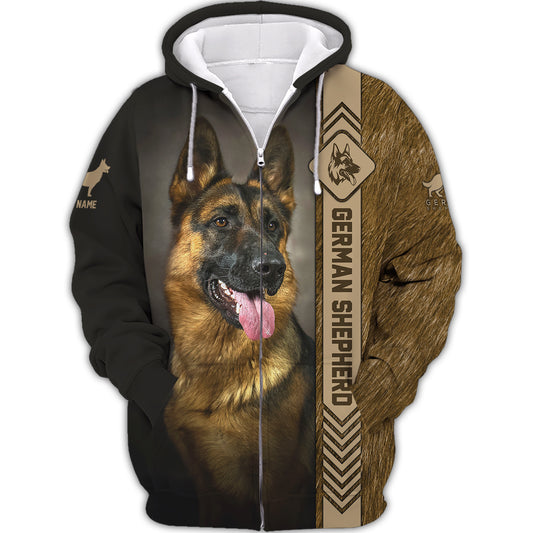 Custom Unisex Shirt, German Shepherd T-Shirt, Shirt For Pet Lovers