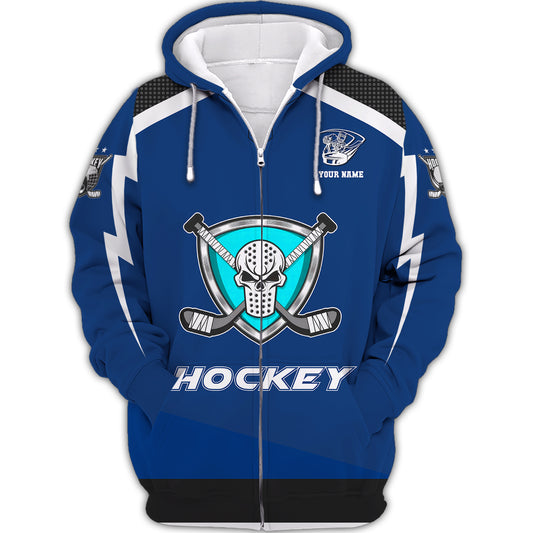 Unisex Shirt, Custom Name and Number Hockey T-Shirt, Hockey Polo, Gift for Hockey Player