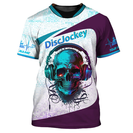 Unisex Shirt, Custom Name Disc Jockey T-Shirt, Music Lover Shirt, DJ Shirt, Gift For DJ