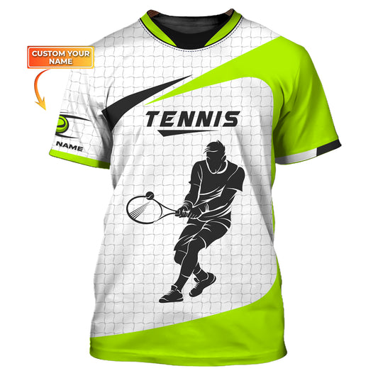 Man Shirt, Tennis Shirt, Tennis T-Shirt, Tennis Lover Gift, Tennis Player Apparel
