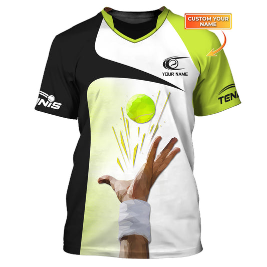 Unisex-Shirt, Tennis-Shirt, Tennis-T-Shirt, Tennis-Liebhaber-Geschenk, Tennisspieler-Bekleidung
