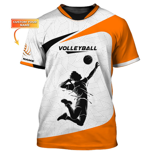 Unisex-Shirt, individuelles Volleyball-Shirt, Volleyball-Polo, Volleyball-Team-T-Shirt, Geschenk für Volleyballspieler