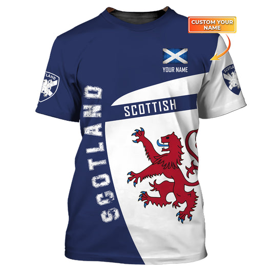 Unisex-Shirt, individuelles Schottland-Shirt, schottisch, Schottland-T-Shirt, Schottland-Kleidung