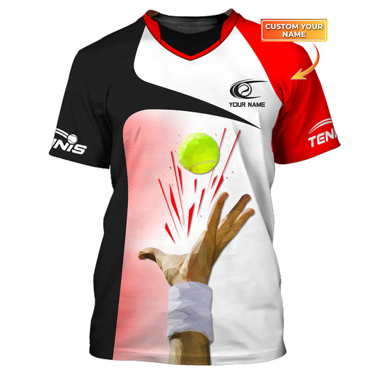 Unisex-Shirt, Tennis-T-Shirt, Tennis-Polo, Tennis-Liebhaber-Geschenk, Tennisspieler-Bekleidung
