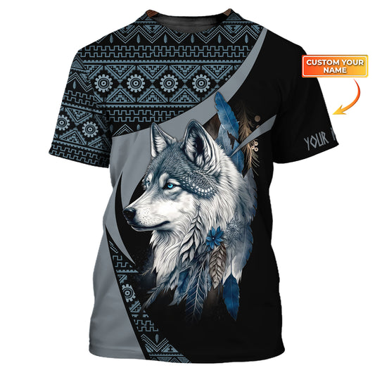Unisex Shirt, Wolf Native Shirt, Indianer Hoodie, Indigenes Shirt