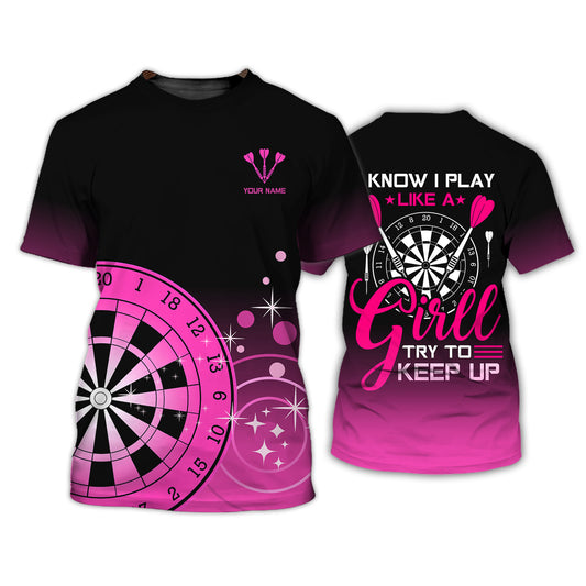 Unisex-Shirt, individuelles Darts-Poloshirt, Darts-Hoodie, Darts-Team-T-Shirt, Geschenk für Dartsspieler