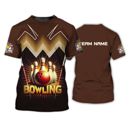 Unisex Shirt, Custom Team Name Bowling Shirt, Shirt For Bowling Clubs, Bowling Gift