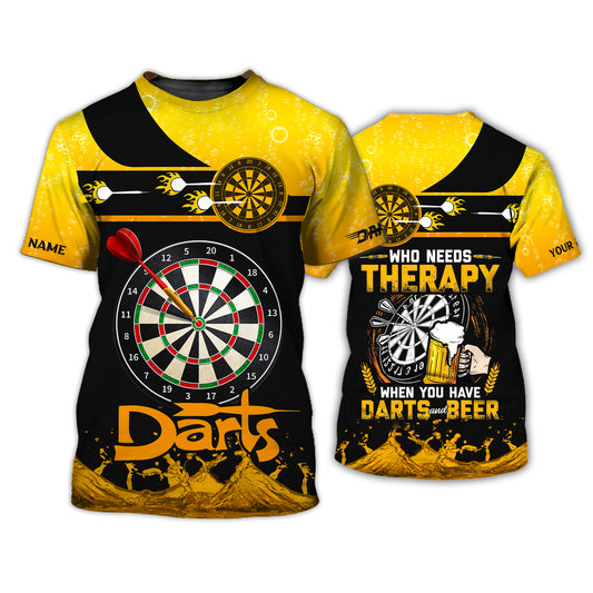 Unisex-Shirt, Darts-Bier, individuelles Darts-Poloshirt, Darts-Hoodie, Darts-Team-T-Shirt, Geschenk für Darts-Spieler