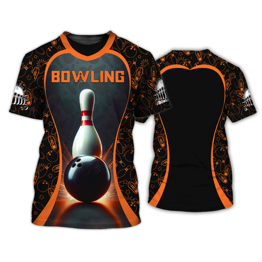 Unisex Shirt, Custom Name and Team Name Bowling Shirt, Bowling Club Polo Shirt