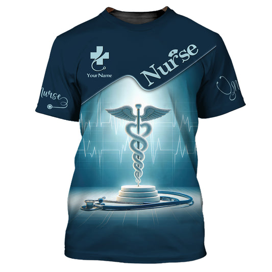 Damen-Shirt, individuelles Krankenschwester-T-Shirt, Still-Hoodie, Shirt für Krankenschwestern