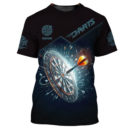 Unisex-Shirt, Darts-Shirt, Darts-T-Shirt, Geschenk für Darts-Liebhaber, Darts-Gamer-T-Shirt