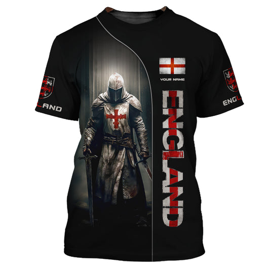 Unisex-Shirt, individuelles Namens-England-Shirt, englischer Stolz, England-Geschenk