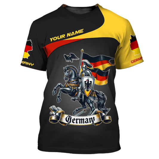 Unisex Shirt, Custom Name Germany T-Shirt, German Shirt, German Pride Gift