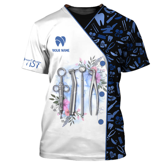 Unisex Shirt, Custom Name Dental Shirt, Dentist Hoodie, Gift for Dentists