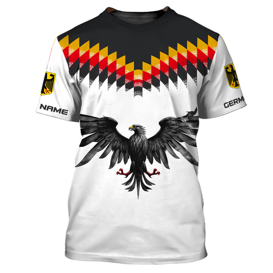 Unisex Shirt, Custom Name Germany T-Shirt, German Shirt, German Pride, Germany Gift
