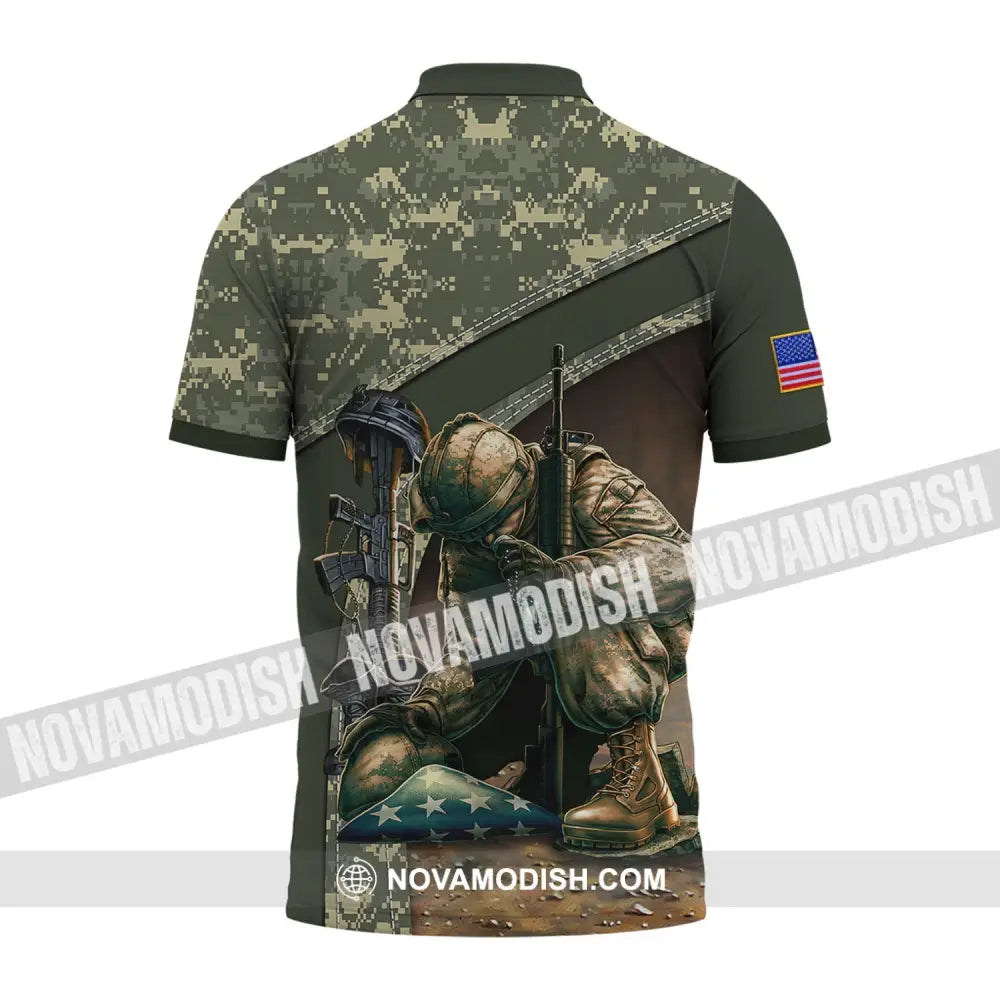 A Hero - Customized U.s. Veteran Polo Shirt Gift For Veterans Apparel