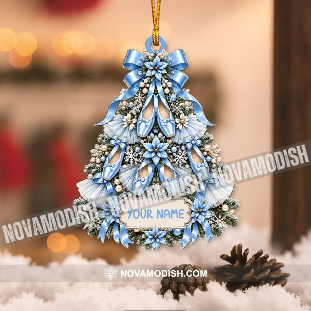 Ballet Christmas Tree Home Decor Christmas Ornament Personalized Ornament - Ornament