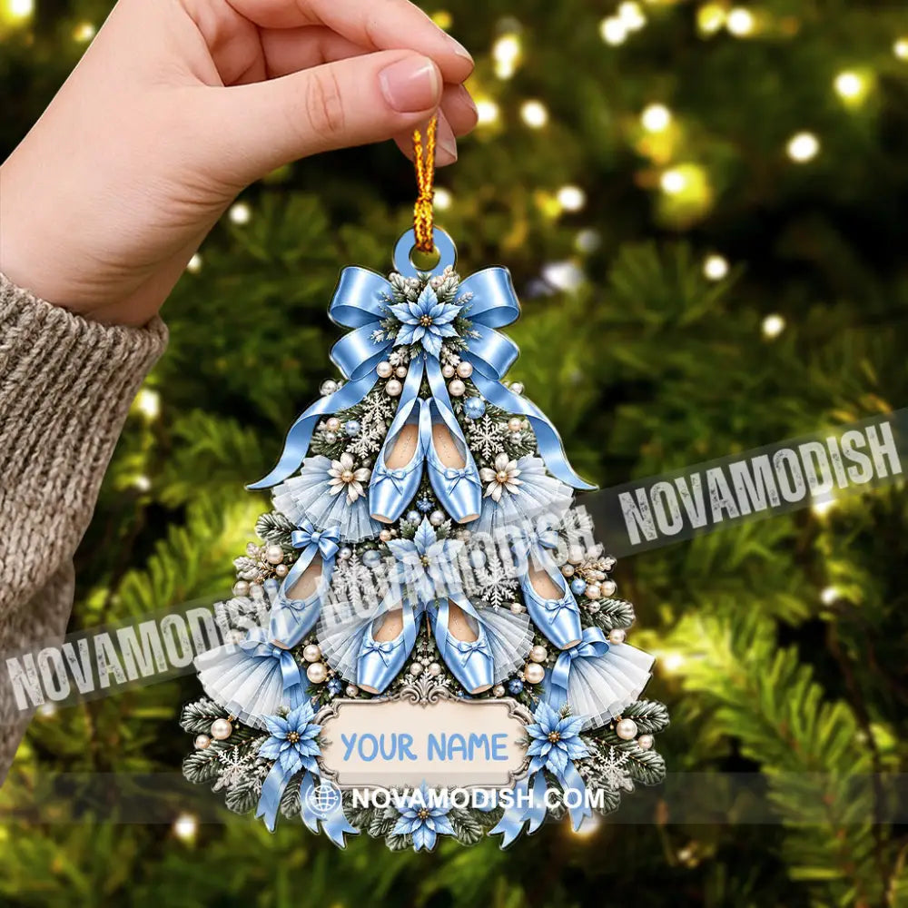 Ballet Christmas Tree Home Decor Christmas Ornament Personalized Ornament - Ornament