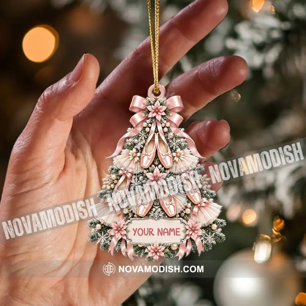 Ballet Christmas Tree Home Decor Christmas Ornament Personalized Ornament - Ornament