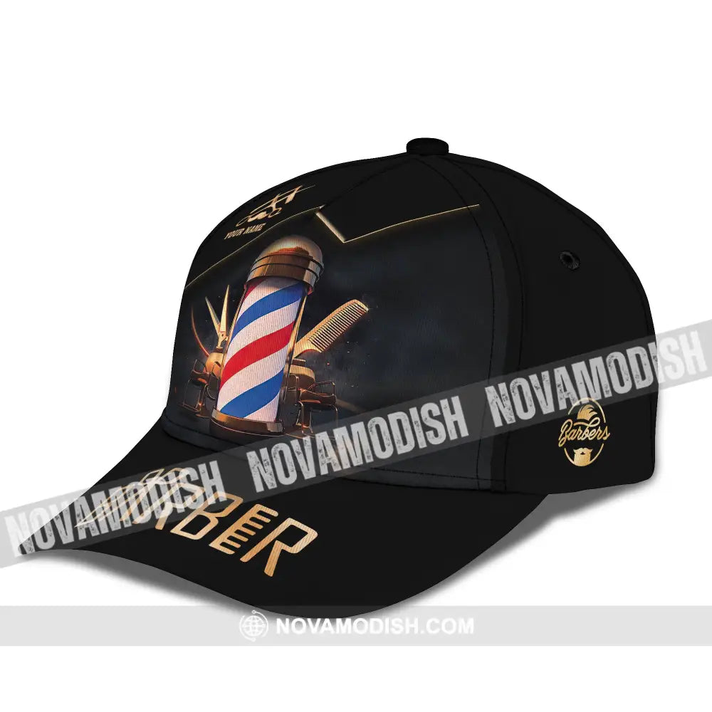 Barber Classic Cap Hairstylist Hat Unisex T-Shirt