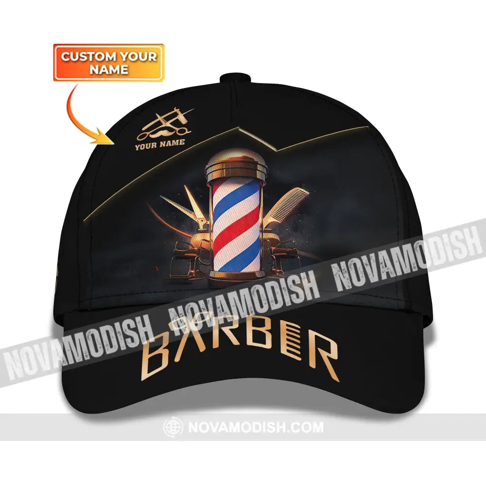 Barber Classic Cap Hairstylist Hat Unisex T-Shirt