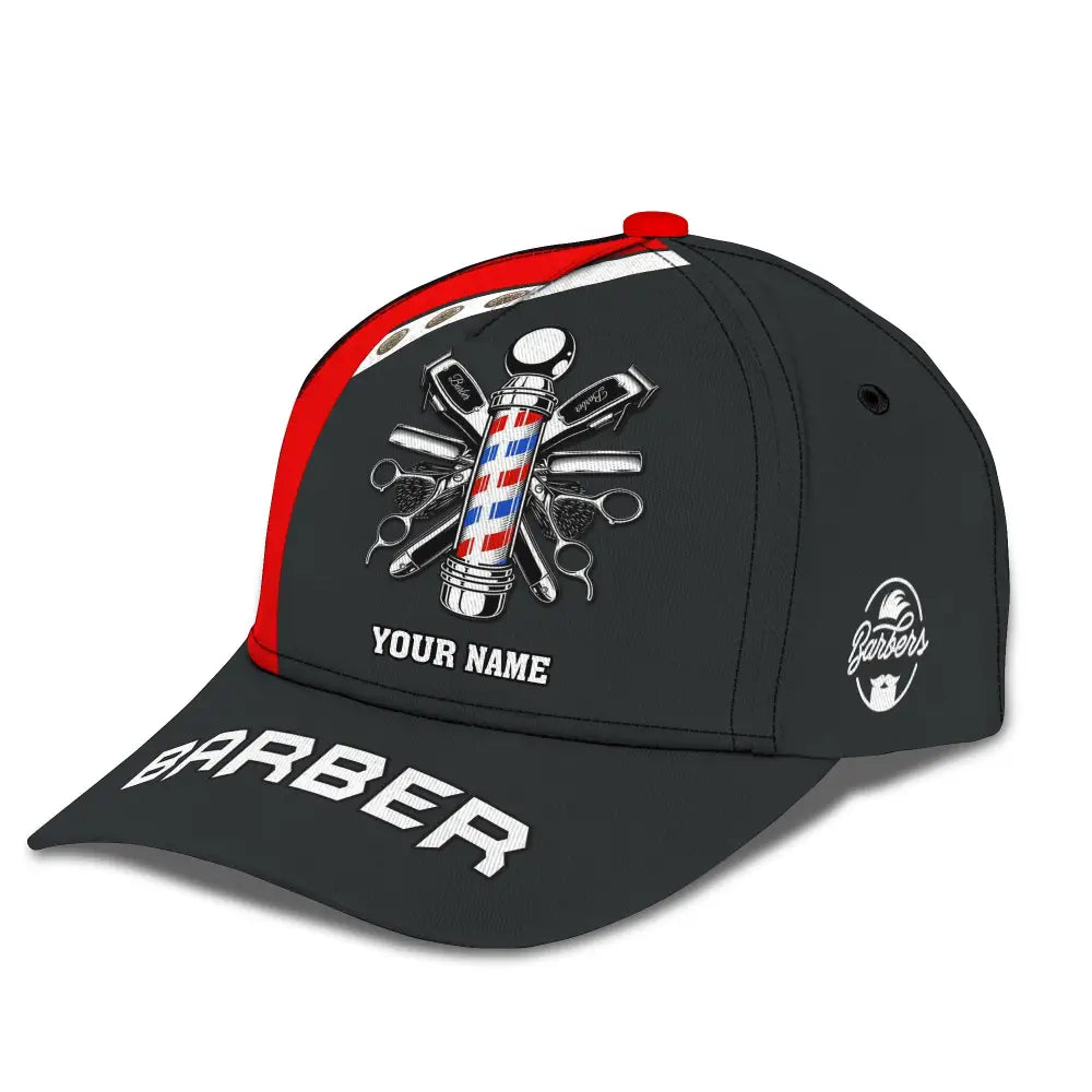 Barber Classic Cap Hairstylist Hat Unisex T-Shirt