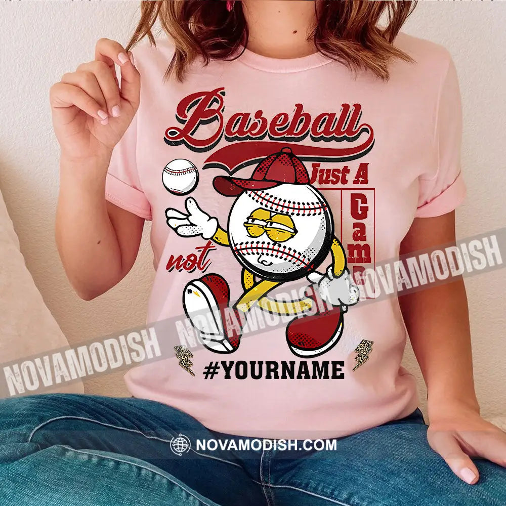 Baseball Is Not Just A Game Personalized T-Shirt Gift For Lovers Apparel