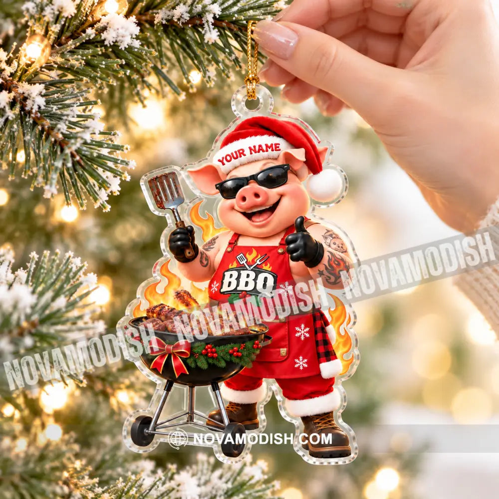 BBQ Home Decor Christmas Ornament Personalized Ornament - Ornament