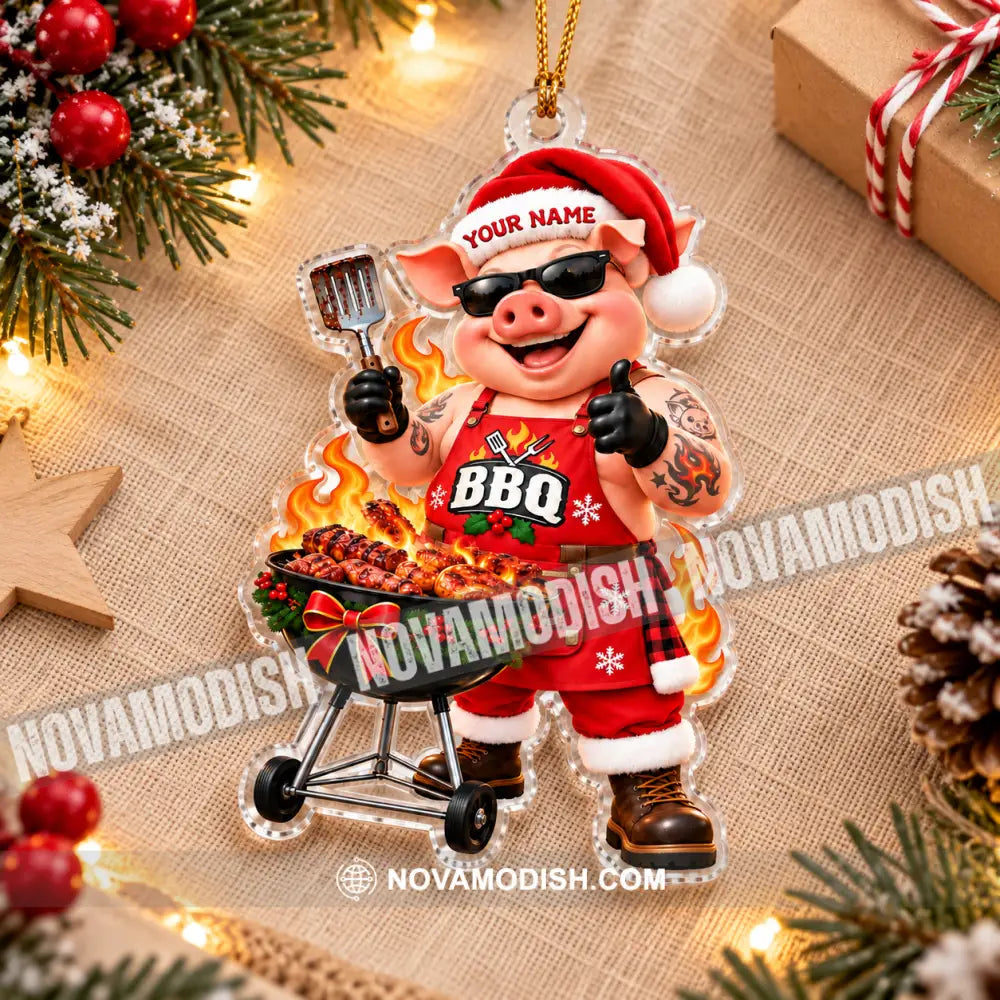 BBQ Home Decor Christmas Ornament Personalized Ornament - Ornament